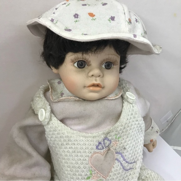 Collectors Vintage 20” baby boy Doll 1999 Rich by Nina #090423 original clothes - Picture 11 of 16